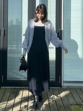 habaさん（レディース・155cm）の冬コーディネート