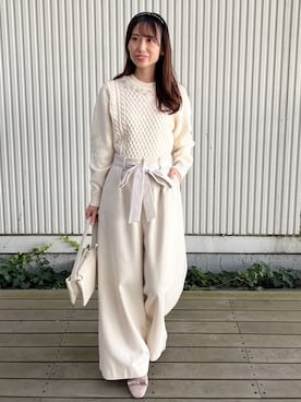 habaさん（レディース・155cm）の冬コーディネート