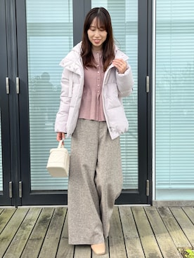 habaさん（レディース・155cm）の冬コーディネート