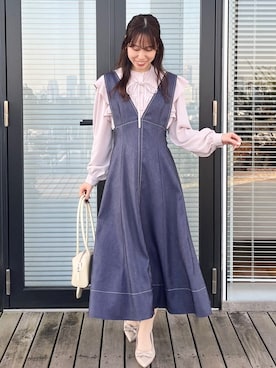 habaさん(レディース・155cm)の冬コーディネート