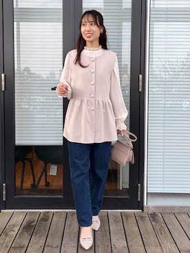 habaさん（レディース・155cm）の冬コーディネート