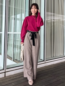 habaさん(レディース・155cm)の冬コーディネート