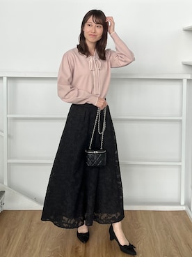 habaさん（レディース・155cm）の冬コーディネート