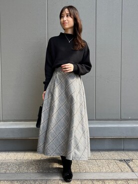 habaさん(レディース・155cm)の冬コーディネート