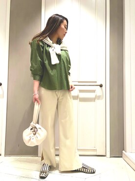 平沼 彩花さん（レディース・161cm）の冬コーディネート