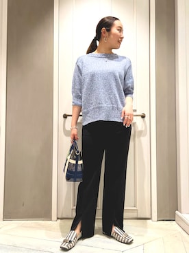 平沼 彩花さん（レディース・161cm）の春コーディネート