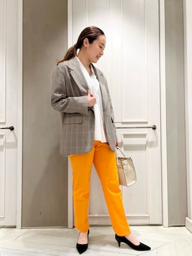 平沼 彩花さん(レディース・161cm)の冬コーディネート