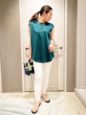 平沼 彩花さん（レディース・161cm）の春コーディネート