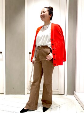 平沼 彩花さん（レディース・161cm）の秋コーディネート