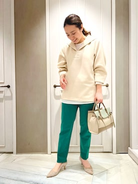 平沼 彩花さん（レディース・161cm）の冬コーディネート