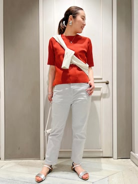 平沼 彩花さん（レディース・161cm）の春コーディネート