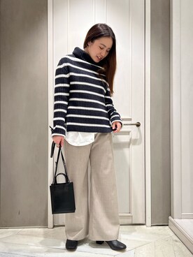 平沼 彩花さん（レディース・161cm）の秋コーディネート