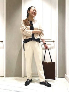 平沼 彩花さん（レディース・161cm）の秋コーディネート