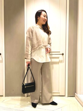平沼 彩花さん(レディース・161cm)の秋コーディネート