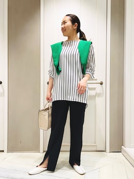 平沼 彩花さん（レディース・161cm）の春コーディネート