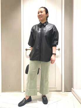 平沼 彩花さん(レディース・161cm)の秋コーディネート