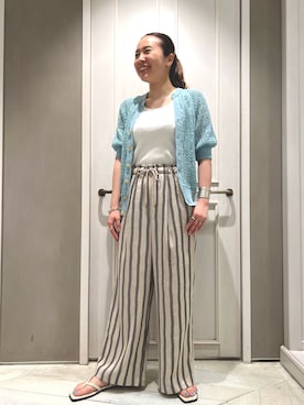 平沼 彩花さん（レディース・161cm）の夏コーディネート