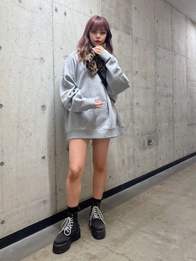 竹市咲来さん(レディース・167cm)の冬コーディネート