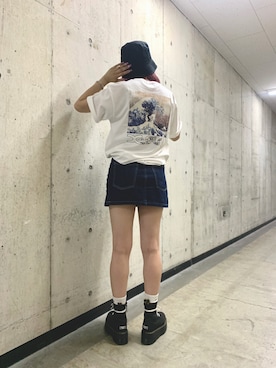 竹市咲来さん（レディース・167cm）の夏コーディネート