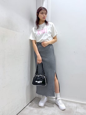 竹市咲来さん(レディース・167cm)の夏コーディネート