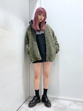 竹市咲来さん(レディース・167cm)の冬コーディネート