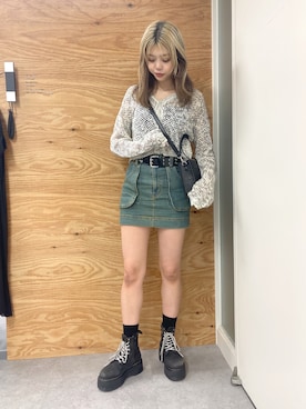 竹市咲来さん（レディース・167cm）の夏コーディネート