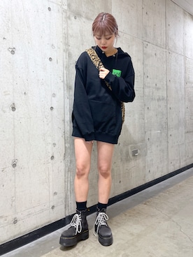 竹市咲来さん（レディース・167cm）の冬コーディネート