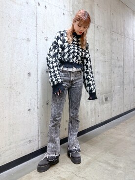 竹市咲来さん（レディース・167cm）の冬コーディネート