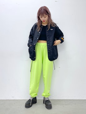 竹市咲来さん（レディース・167cm）の冬コーディネート