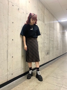 竹市咲来さん（レディース・167cm）の夏コーディネート