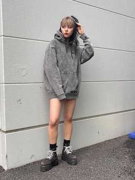 竹市咲来さん（レディース・167cm）の冬コーディネート