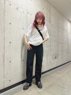 竹市咲来さん(レディース・167cm)の夏コーディネート
