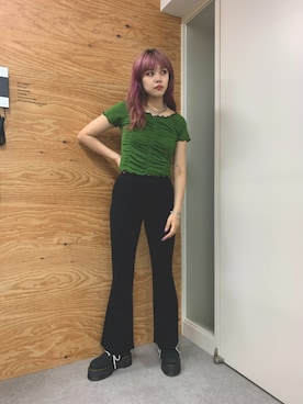 竹市咲来さん（レディース・167cm）の夏コーディネート