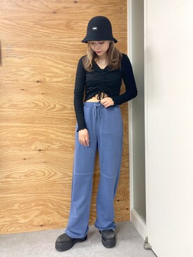 竹市咲来さん(レディース・167cm)の夏コーディネート