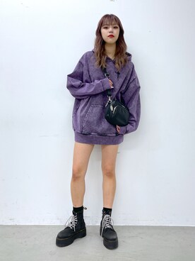 竹市咲来さん（レディース・167cm）の冬コーディネート