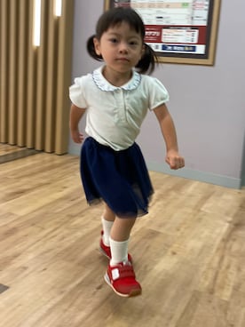 「COMME CA DU MODE（コムサデモード）のアイテム」を使った、kyoto37さん（キッズ・80cm）の秋コーディネート