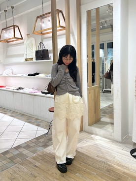 「mystic（ミスティック）のアイテム」を使った、yukatsuraさん（レディース・153cm）の春コーディネート