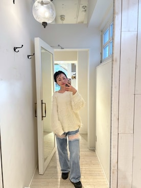 「アイテム（トップス）」を使った、yukatsuraさん（レディース・153cm・40代）の秋コーディネート