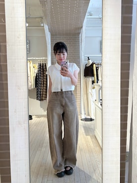 「mystic（ミスティック）のアイテム」を使った、yukatsuraさん（骨格ウェーブ・レディース・153cm）の夏コーディネート