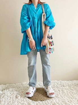 さぁやさん（レディース・152cm）の夏コーディネート