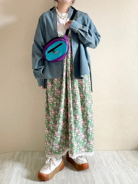 「プチプラミックス」｜さぁやさん（レディース・152cm）の秋コーディネート