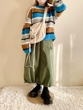 さぁやさん（レディース・152cm）の冬コーディネート