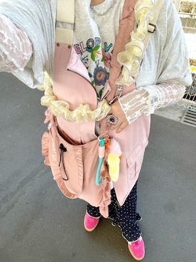 「Lattice（Lattice）のアイテム」を使った、さぁやさん（レディース・152cm）の夏コーディネート
