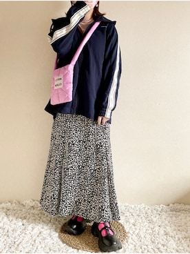 「SVEC（シュベック）のアイテム」を使った、さぁやさん（骨格ストレート・レディース・152cm）の春コーディネート