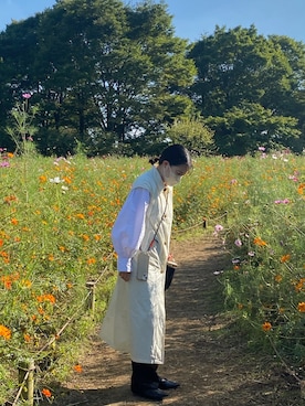 ua🍒さん（レディース・156cm）の秋コーディネート