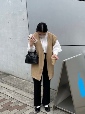 ua🍒さん（レディース・156cm）の秋コーディネート