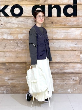 おかでぃさん（レディース・157cm）の春コーディネート