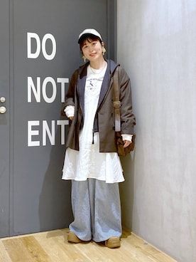 おかでぃさん（レディース・157cm）の冬コーディネート