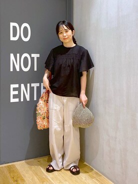「アイテム（帽子）」を使った、おかでぃさん（レディース・157cm・30代）の夏コーディネート