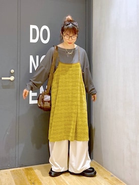 「アイテム（ドレスシューズ）」を使った、おかでぃさん（レディース・157cm・30代）の秋コーディネート